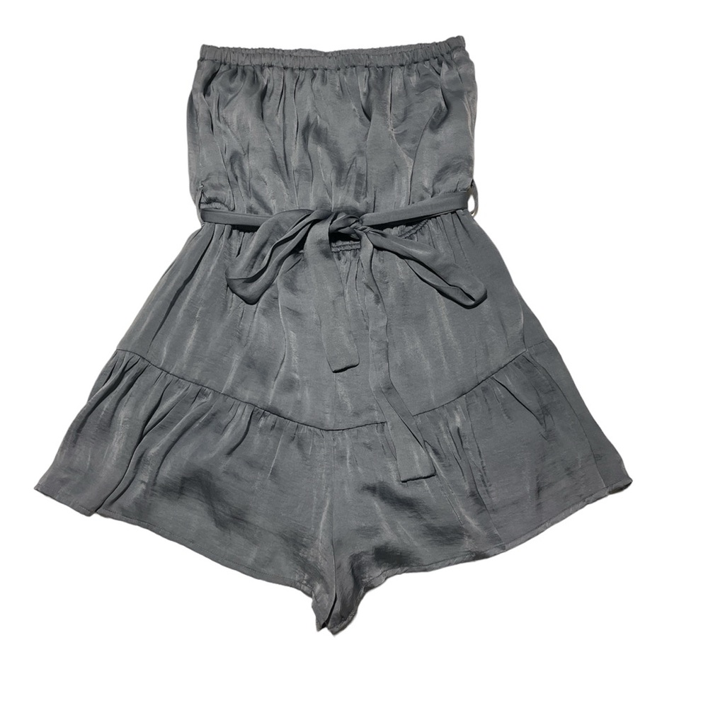 Pookie & Sebastian strapless romper